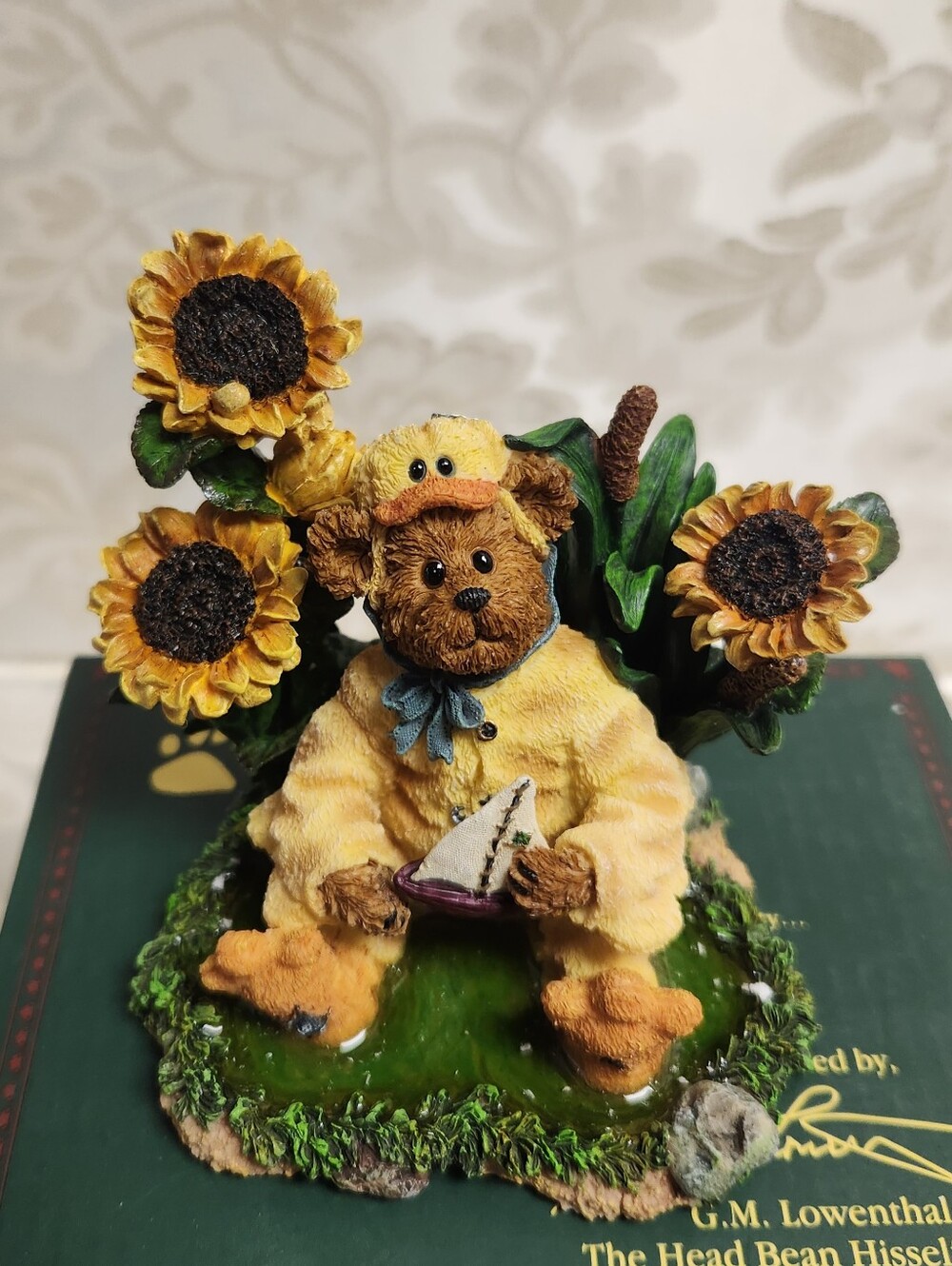 Boyds Bear “Puddleduck McBear” Resin Figurine With Box